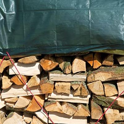 Nature houtafdekzeil 1,5x6 m pe groen