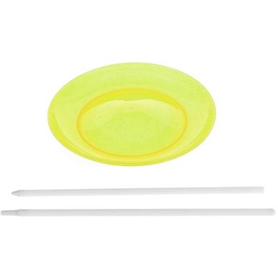 Eureka Jongleer bord met stok - geel