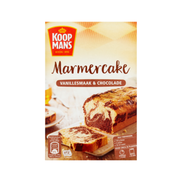 Koopmans Marmercake Vanillesmaak & Chocolade Bakmix 400 g bij Jumbo