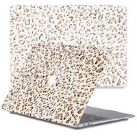 Lunso MacBook Air 13 inch (2010-2017) cover hoes - case - Leopard Rose Gold - thumbnail