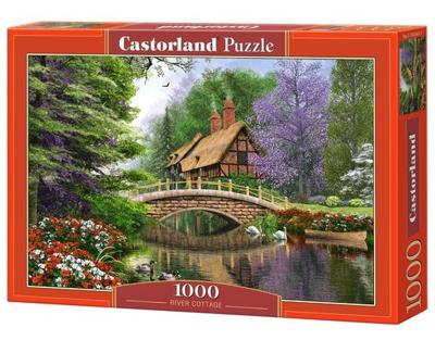 Selecta Castorland legpuzzel river cottage, 1000st.