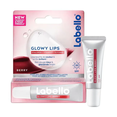 Labello Glowy Lips Berry SPF30 Labello Glowy Lips Berry SPF30
