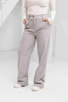 Malelions Social Club Pantalon Dames Lichtgrijs - Maat S - Kleur: Lichtgrijs | Soccerfanshop - thumbnail