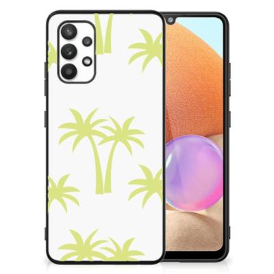 Samsung Galaxy A32 4G | A32 5G Enterprise Editie Bloemen Hoesje Palmtrees