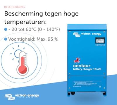 Victron Energy Centaur 12/60 (3) Loodaccu-lader 12 V Laadstroom (max.) 60 A