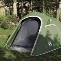 VidaXL Tunneltent 3-persoons waterdicht groen - thumbnail