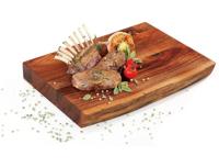 ZASSENHAUS - Keukenhulpen - Hakblok 41x30cm Acacia - thumbnail