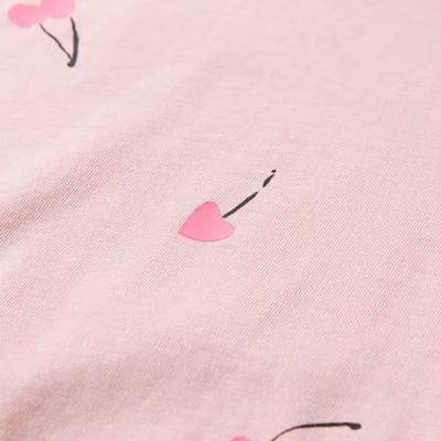 Kindershirt 128 lichtroze