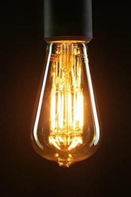 LED lamp Edison dim to warm 470 Lumen 6W E27 filament Segula 55296 LED lamp Edison dim to warm 470 Lumen 6W E27 filament Segula 55296