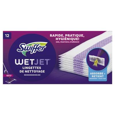 Swiffer wetjet reinigingdoekjes 12 stuks Swiffer wetjet reinigingdoekjes 12 stuks