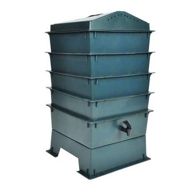 VidaXL Wormenbak 4-laags 42x42x60 cm