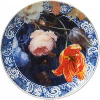 HEINEN - Wandborden - Bord Bloemen Gouden eeuw 20cm - thumbnail