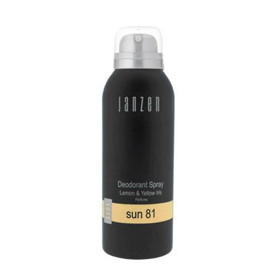 Janzen Sun 81 Deodorant Spray Lemon & Yellow Iris 150ml