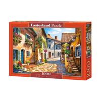 Selecta Castorland legpuzzel rue de village, 1000st. - thumbnail