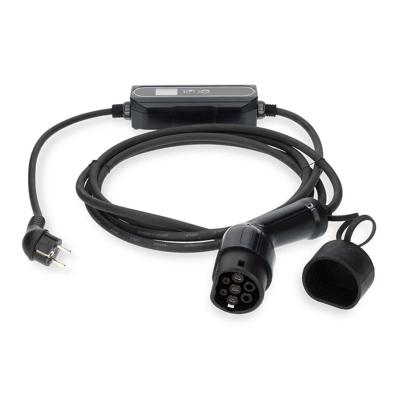 Nedis Draagbare oplader voor elektrische voertuigen | AT-N05V3V3-F 3G1.5 | 1380 / 2300 / 3680 W | 6 / 8 / 10 / 13 / 16 A | 1 Phase | 5.00 m | Zwart |