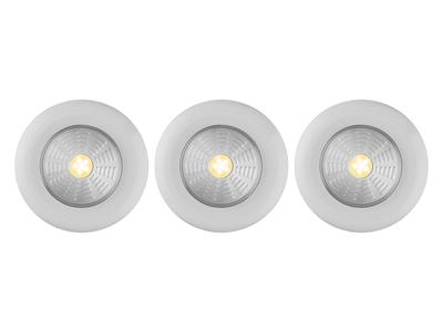 LIVARNO Set van 3 LED-lampen (Wit)