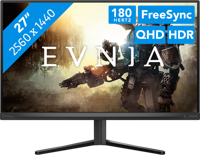 Philips Evnia 27M2N5500 - Gaming Monitor QHD 27 inch, 180 Hz, FreeSync Prem, Comp. G-Sync, HDR400 (2560x1440, 1ms, HDMI, DisplayPort) zwart/grijs - thumbnail