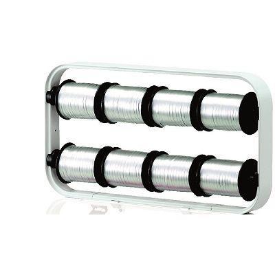 Krullintopzet voor 8 spoelen - grijs