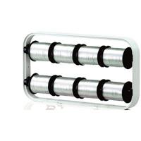 Krullintopzet voor 8 spoelen - grijs - thumbnail