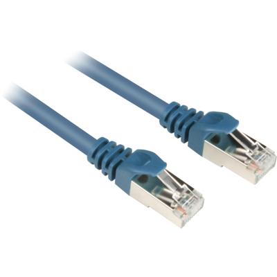 Sharkoon patchkabel sftp, rj-45 met cat.6 (blauw, 10 meter)