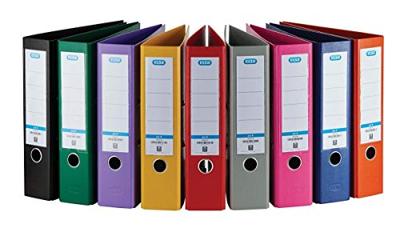 Ordner elba smart a4 80mm pp zwart | 10 stuks