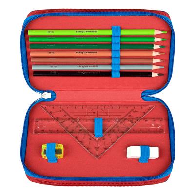 Undercover Super mario 3-vaks gevulde etui