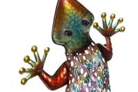 Wanddecoratie Home ESPRIT Multicolour Hagedis 25 x 6,5 x 51 cm - thumbnail