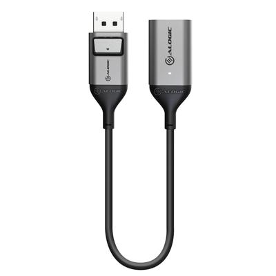ALOGIC ULDPHDA-SGR video kabel adapter 0,2 m DisplayPort HDMI Zwart, Zilver ALOGIC ULDPHDA-SGR video kabel adapter 0,2 m DisplayPort HDMI Zwart, Zilver