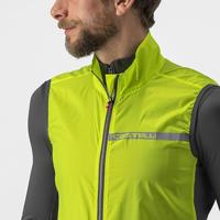 Castelli Squadra stretch mouwloos vest groen/geel heren L - thumbnail