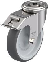 Blickle LEXR-PATH 125G-FI Zwenkwiel met rem Wieldiameter: 125 mm Draagvermogen (max.): 150 kg 1 stuk(s) - thumbnail