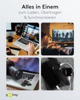 goobay USB-C Aluminium Multiport Adapter kaartlezer - thumbnail