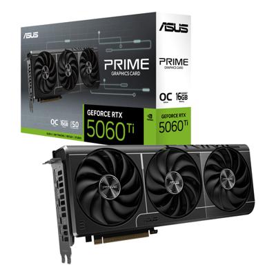 Grafische kaart Asus 90YV0MH2-M0NA00 geforce rtx 5060 ti 16 GB GDDR6 GDDR7 - thumbnail