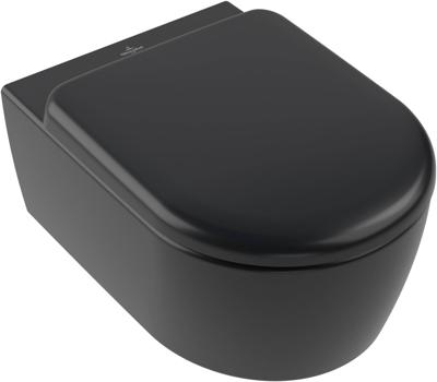 Villeroy & Boch Skyla hangtoilet met TwistFlush pure black