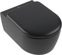 Villeroy & Boch Skyla hangtoilet met TwistFlush pure black - thumbnail