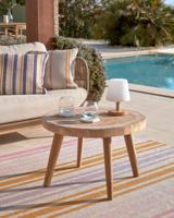 Kave Home Ronde Bijzettafel 'Wellcres' Mungurhout, 65cm - thumbnail