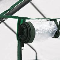 Tuinkas met 8 schappen 143x143x195 cm - thumbnail