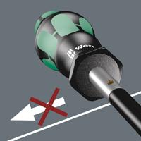 Wera 391 Dopschroevendraaier Werkplaats Sleutelbreedte (metrisch): 6 mm Koplengte: 167 mm - thumbnail