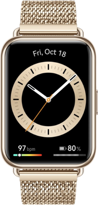 Huawei WATCH Fit 2 Elegant 4,42 cm (1.74 ) 33 mm AMOLED Goud