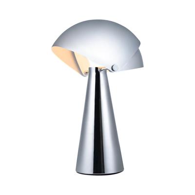 Tafellamp chrome 'Align' E27 fitting verstelbaar DFTP 33 cm Tafellamp chrome 'Align' E27 fitting verstelbaar DFTP 33 cm