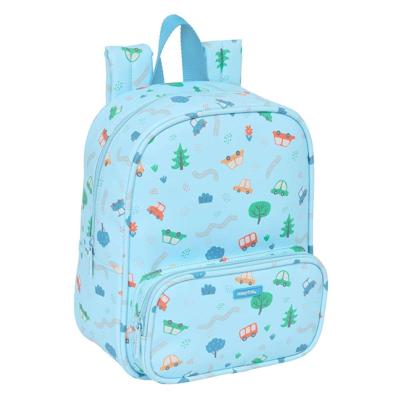 Kinderrugzak Safta Coches Blauw 22 x 27 x 10 cm