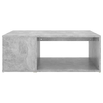 Salontafel 90x67x33 cm spaanplaat betongrijs