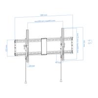 TV houder TooQ LP4391T-B 43-90" 43" 70 Kg - thumbnail
