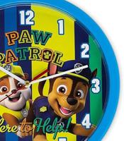 Paw Patrol Wandklok 25 cm Blauw - thumbnail
