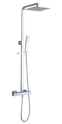 Regendouche Wiesbaden Rombo Eco Twenty Opbouwset Thermostaatkraan 20cm Chroom Regendouche Wiesbaden Rombo Eco Twenty Opbouwset Thermostaatkraan 20cm Chroom