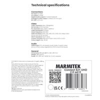 Marmitek CONNECT 621 UHD 2.0 TV accessoire Zwart - thumbnail