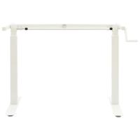 Zit-stabureauframe met slinger handmatig wit - thumbnail