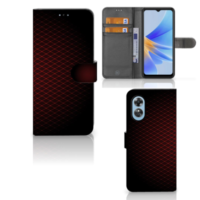 OPPO A17 | Telefoon Hoesje | Geruit Rood OPPO A17 | Telefoon Hoesje | Geruit Rood