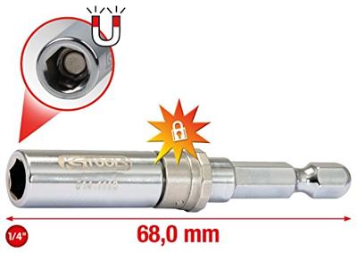 KS Tools 514.1113 514.1113 1/4 auto-Slimlock snelwisselbithouder, 65 mm 68 mm 1/4 KS Tools 514.1113 514.1113 1/4 auto-Slimlock snelwisselbithouder, 65 mm 68 mm 1/4