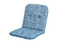 LIVARNO Tuinstoelkussen lage rug (Blauw) - thumbnail