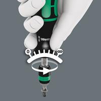 Wera 7445 Kraftform instelbare Momentschroevendraaier met Rapidaptor Snelwisselhouder, 1/4 duim, 2,5 - 11,5 in. lbs. - 1 stuk(s) - 05074710001 - thumbnail